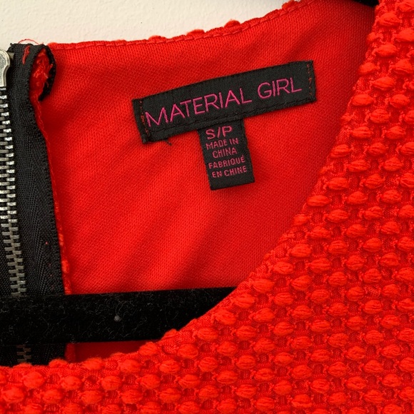 ๐ Material Girl Red Cutout Dress - Picture 5 of 5